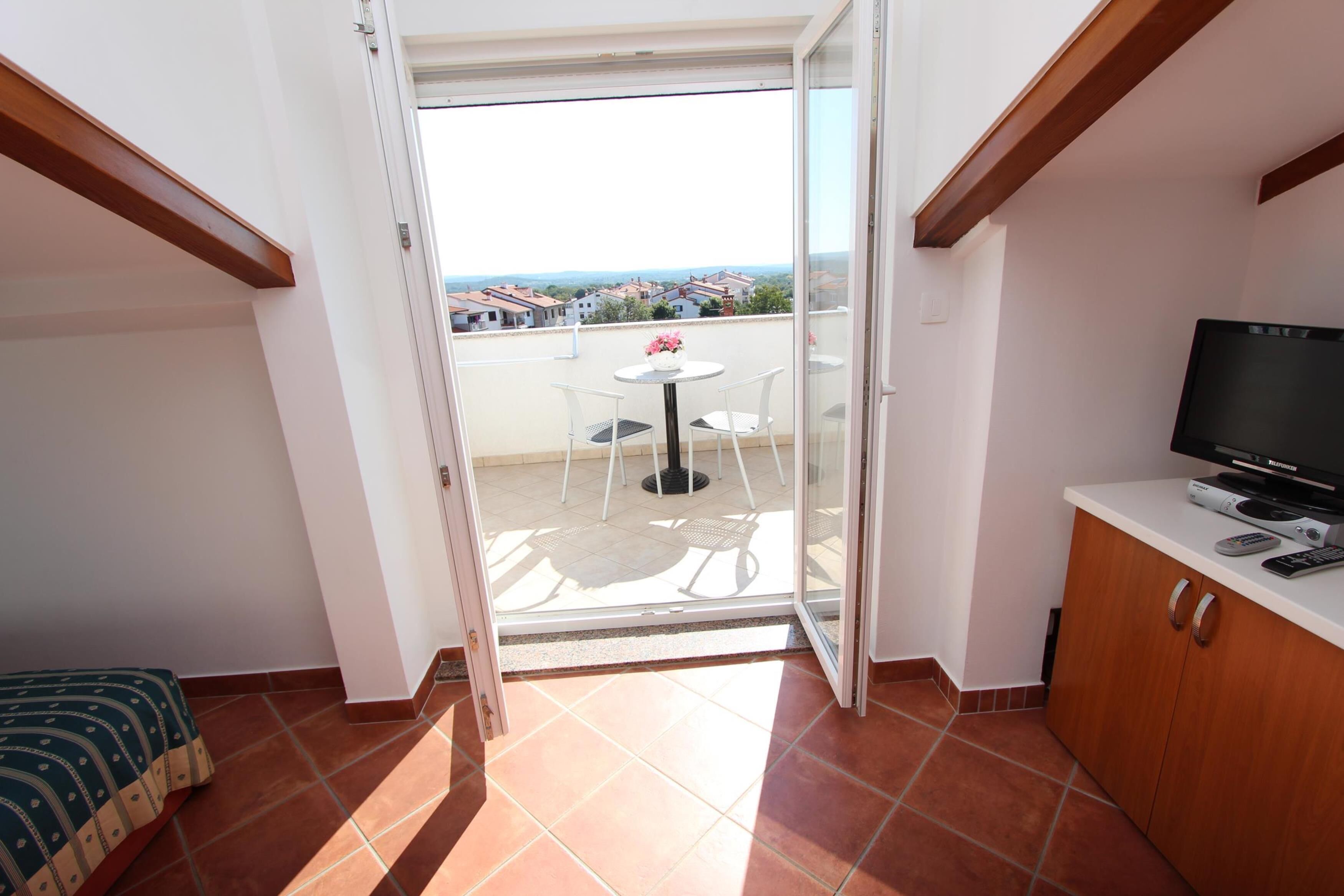 Studio, 1 Double Bed | View from room