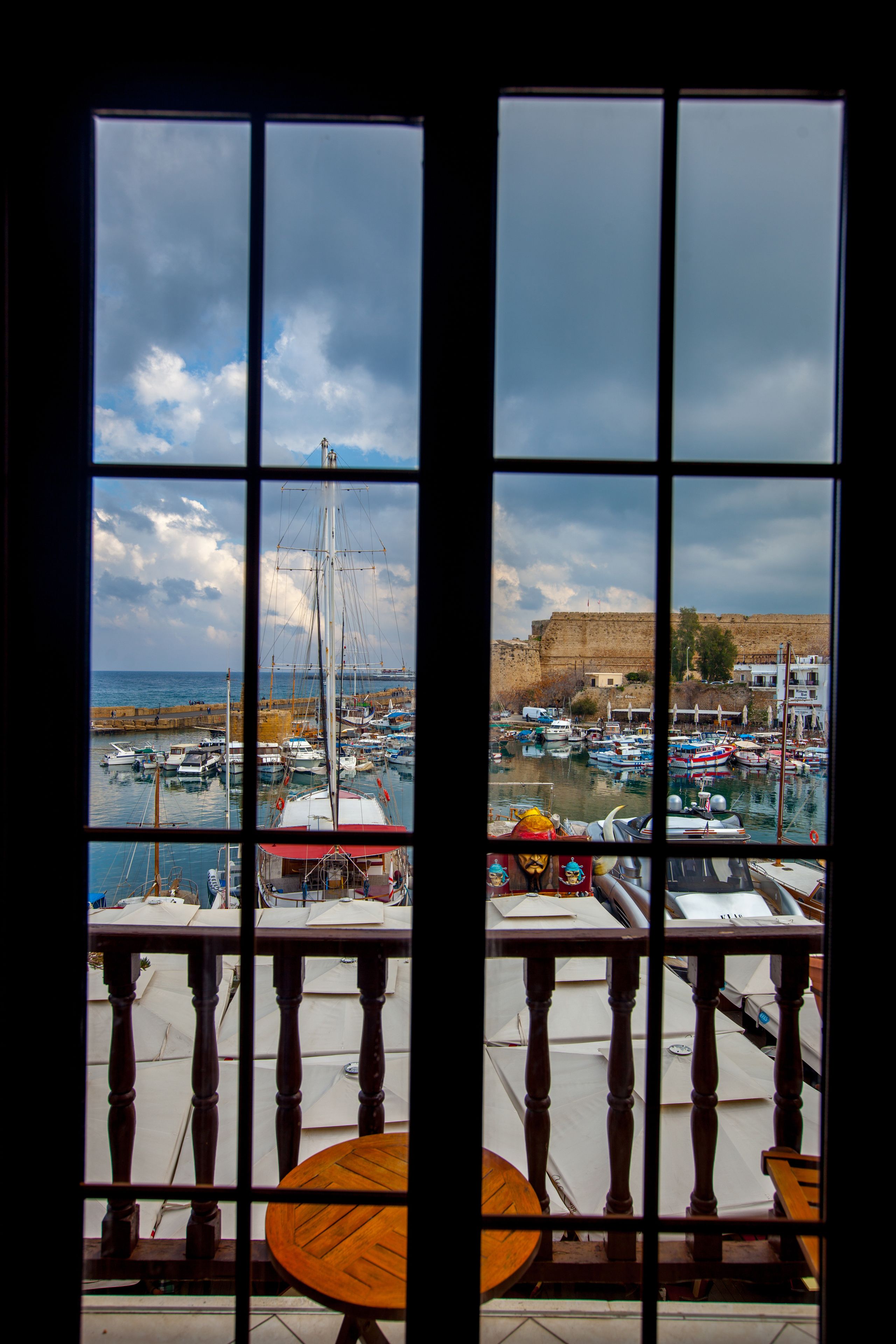 Konaklama yerinden manzara