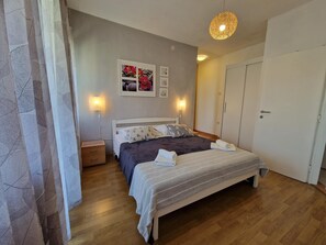 LÀgenhet - 1 sovrum - balkong | 1 sovrum, strykjÀrn/strykbrÀda, gratis wi-fi och sÀngklÀder