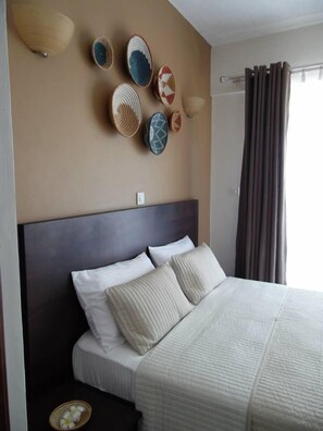 Deluxe Double Room, Poolside | Desk, blackout curtains, cots/infant beds, free WiFi - Gasaro Hotel (Mtwapa)
