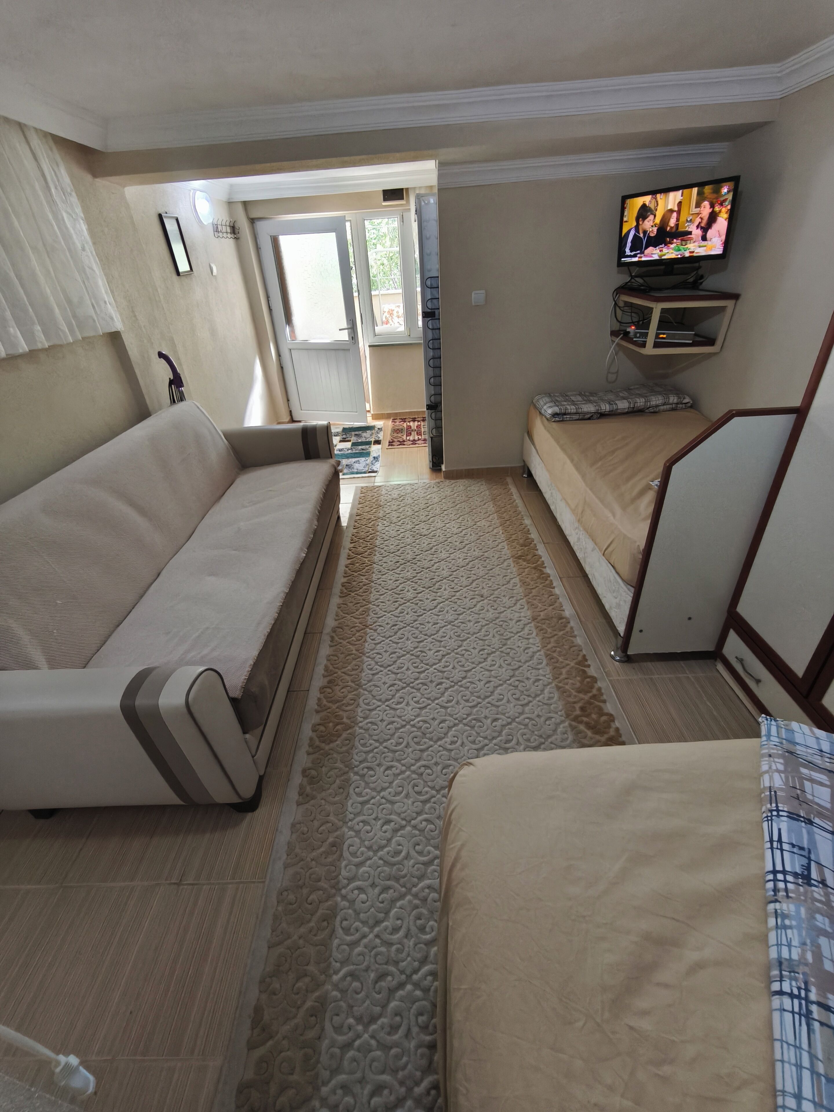 Standard-Vierbettzimmer, Gartenblick | Hochwertige Bettwaren, Select-Comfort-Betten, individuell eingerichtet