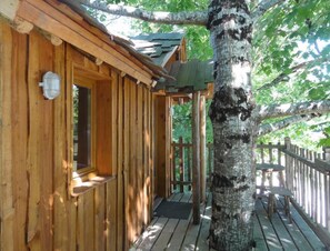 Ferienhütte (Du Moulin) | Terrasse/Patio