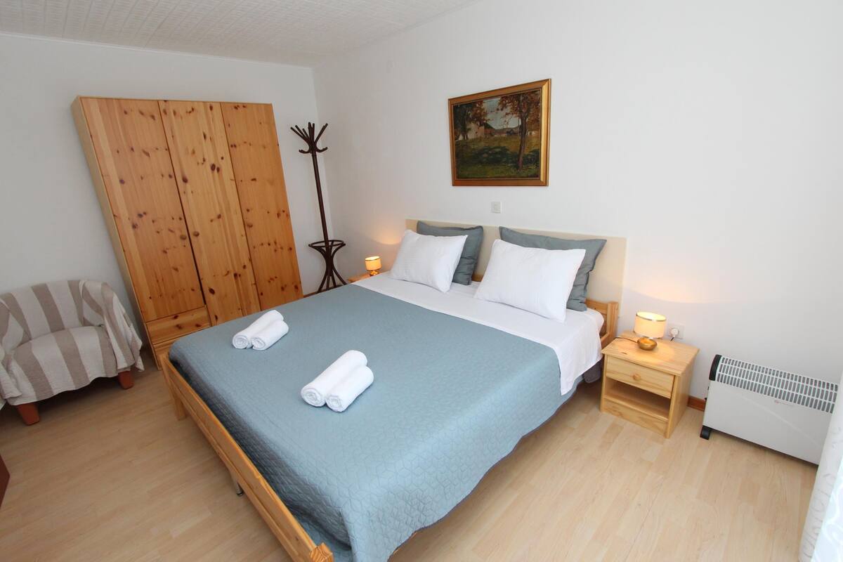 Apartment, 2 Schlafzimmer, Balkon | Bügeleisen/Bügelbrett, kostenloses WLAN, Bettwäsche