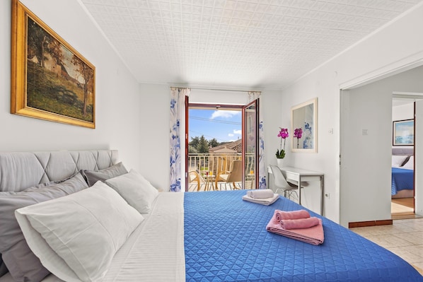 Apartment, 2 Bedrooms, Balcony | Iron/ironing board, free WiFi, bed sheets