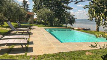 Seasonal outdoor pool