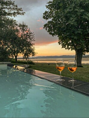 Seasonal outdoor pool
