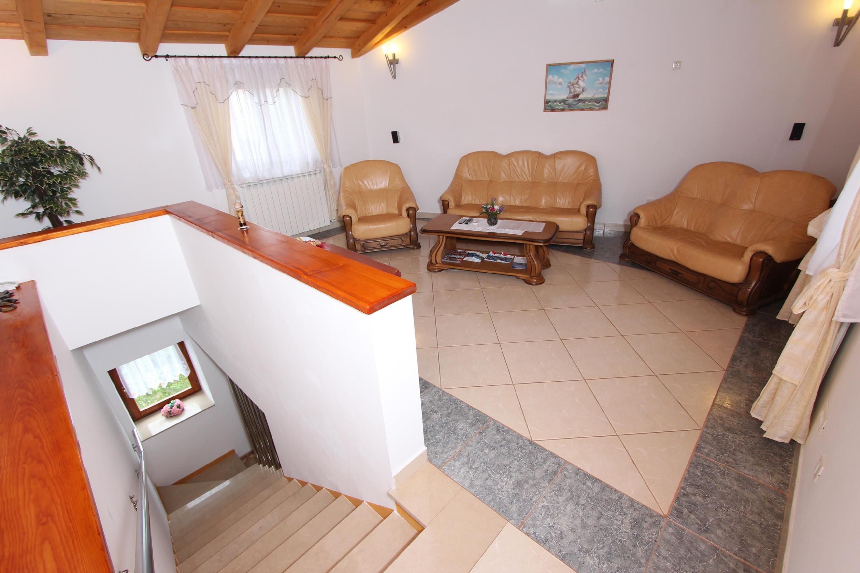 Comfort Double Room | Living area | LCD TV