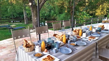 Kontinental frokost er inkludert hver dag