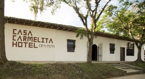 Fassade der Unterkunft