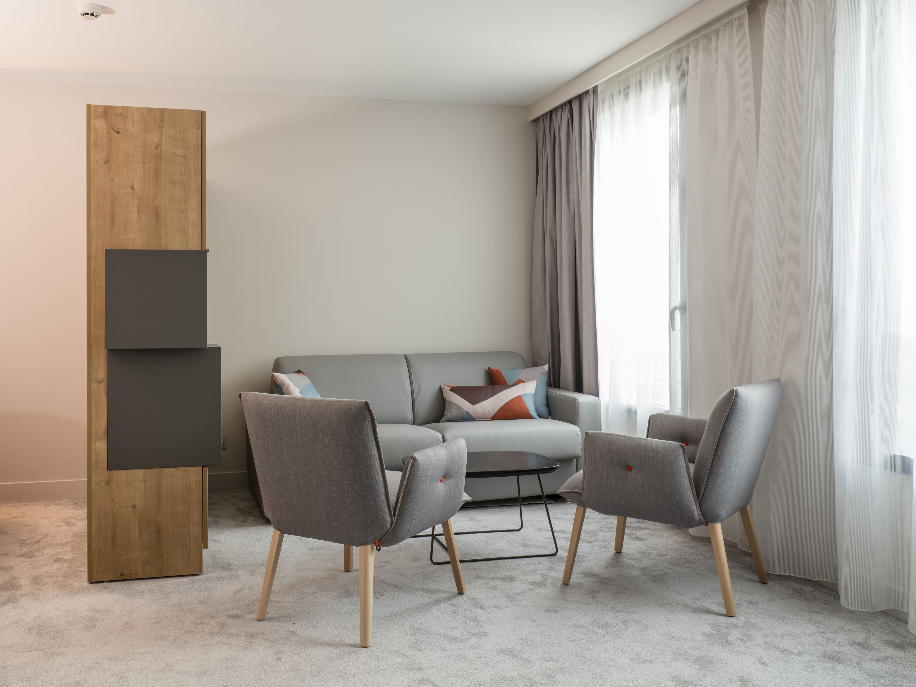 Literie de qualité supérieure, coffres-forts dans les chambres