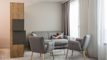 Literie de qualité supérieure, coffres-forts dans les chambres