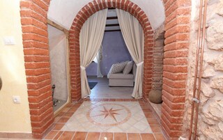 Studio, Terrace | Living area | Flat-screen TV