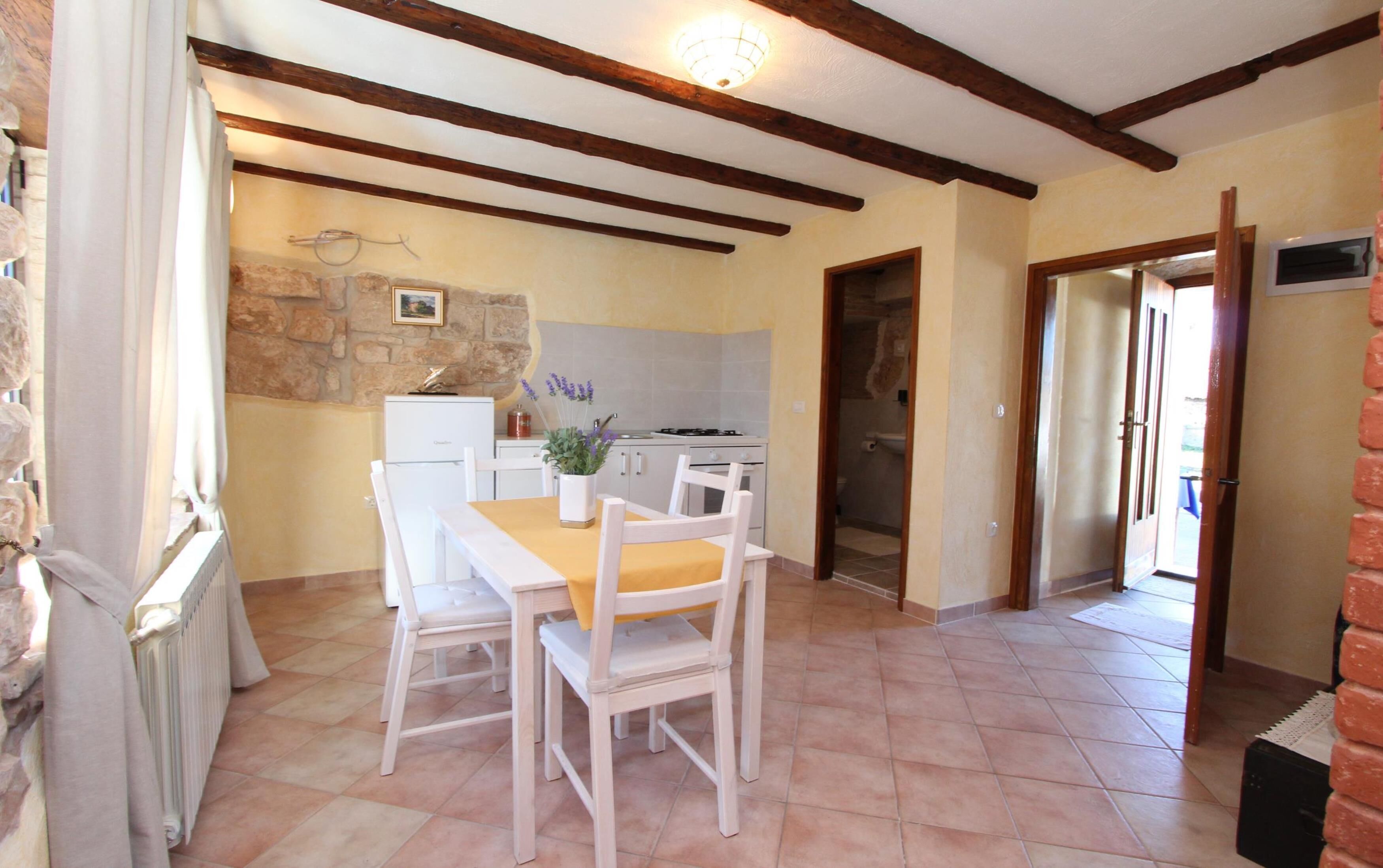 Studio, Terrace | Living area | Flat-screen TV