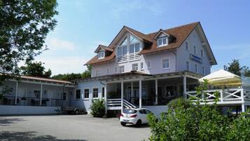 Fassade der Unterkunft