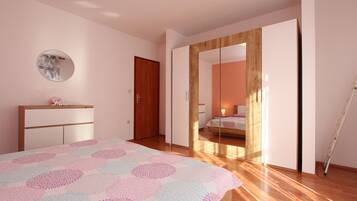 Apartment, 2 Bedrooms | Iron/ironing board (on request), WiFi (free), bed sheets