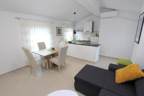 Apartment, 1 Bedroom | Living area - Apartments Sorriso (Rovinj)