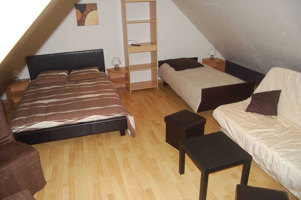 Family Room | Individually decorated, individually furnished, iron/ironing board