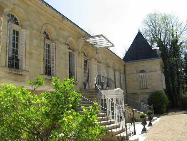 Façade de l’hébergement