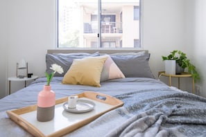 Appartement Deluxe, 2 chambres | 2 chambres, coffre-fort pour ordinateur portable