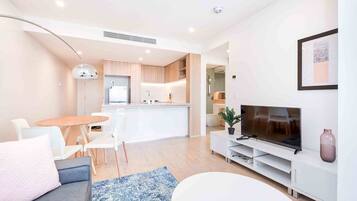 Deluxe House, 1 Double Bed with Sofa bed | Living room | LED TV