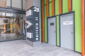 Entrée de l’hébergement