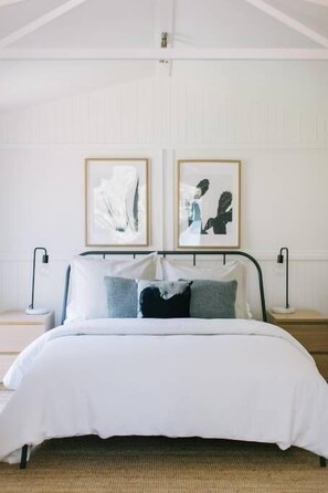 Deluxe huis, 3 slaapkamers | 3 slaapkamers, een kluis op de kamer, een strijkplank/strijkijzer