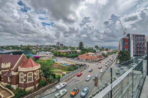 Balcony view - One Bedroom Luxe Pad with Pool & Gym (South Brisbane)