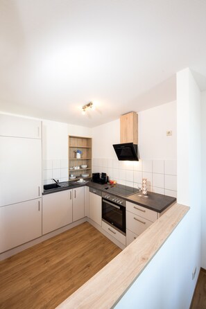 Duplex | Eget kök | Minikylskåp, spishäll, espressobryggare och kaffe- och tebryggare