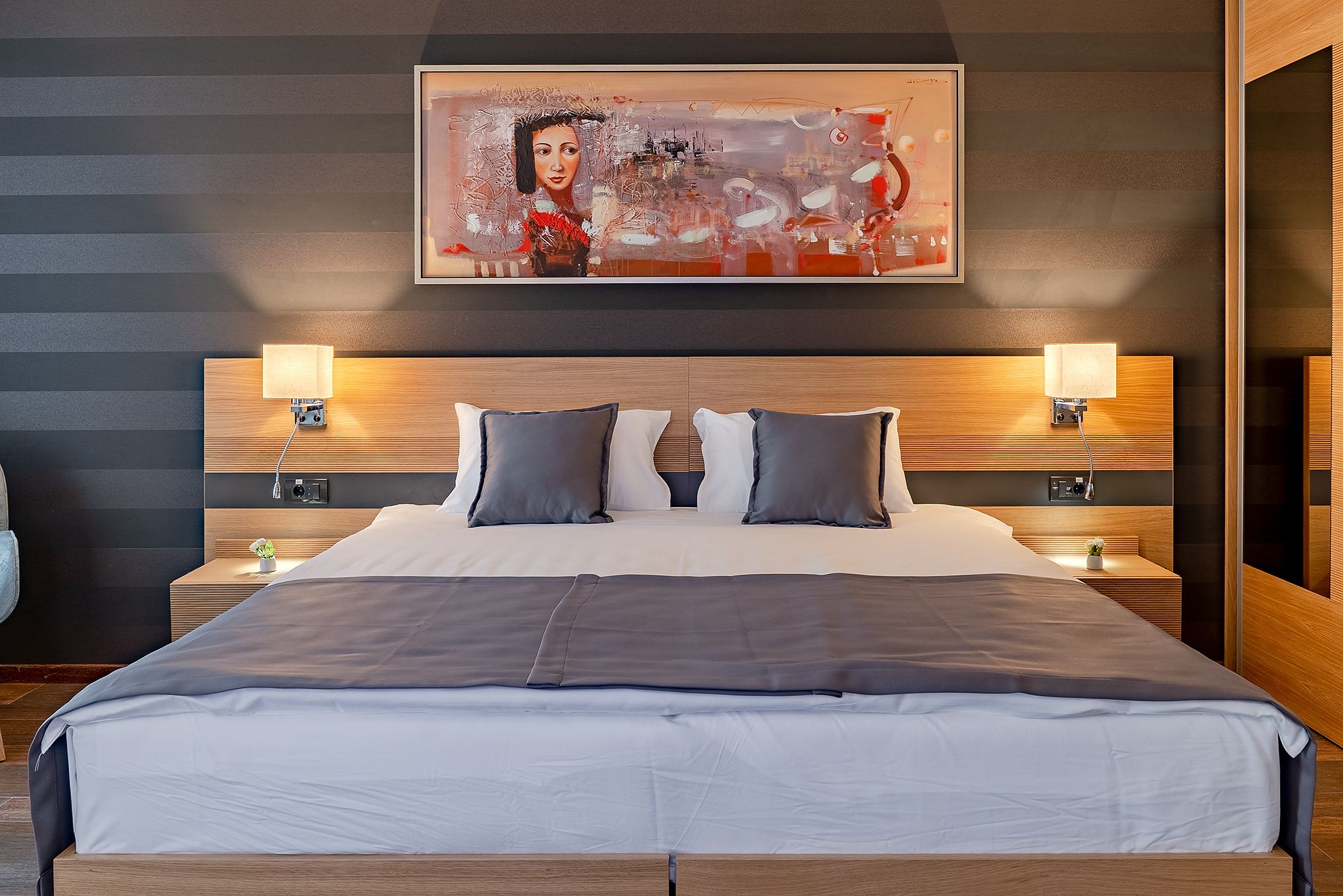 superior double room | memory-foam beds, minibar, in-room safe, individually decorated