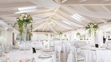 Indoor wedding