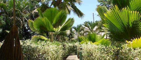 숙박 시설 입구