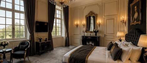 Premium bedding, down duvets, minibar, individually decorated