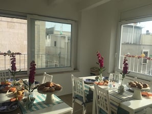 Daily local cuisine breakfast (EUR 3 per person)