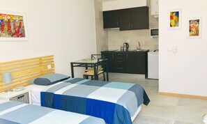 1 chambre, fer et planche à repasser, Wi-Fi, draps fournis