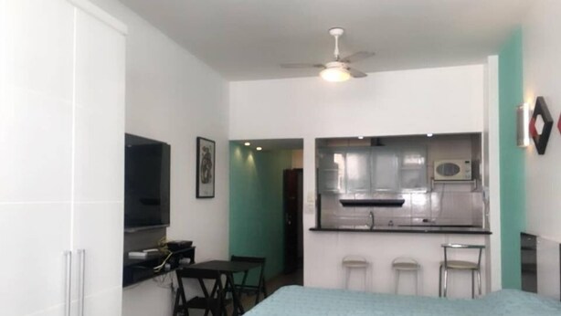Apartment, 1 Double Bed | Living area - Rio Estate - Loft Quadra Praia em Copacabana (Rio de Janeiro)