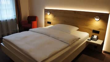 Quarto casal conforto, 1 cama Queen | Roupas de cama antialérgicas, edredons de pluma