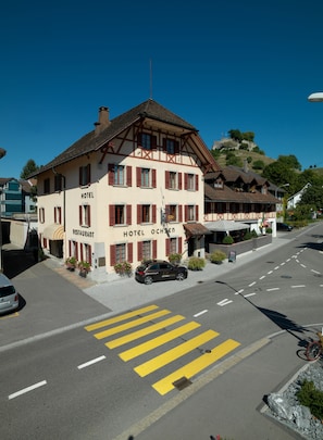 Façade de l’hébergement