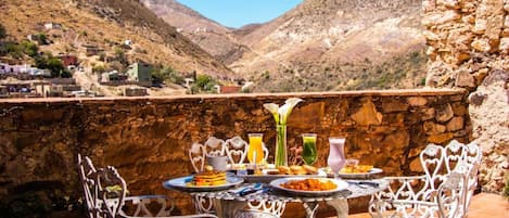 Junior Suite with balcony, Multiple beds, No smoking II | Terrace/patio