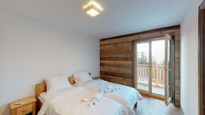 4 bedrooms, free WiFi, bed sheets, wheelchair access - Les Mayens MA 020 - LUXURY apartment 12 people (Veysonnaz)