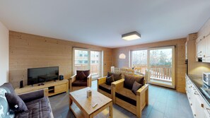 TV, DVD player - Les Mayens MB 010 - LUXURY apartment 8 pers (Veysonnaz)