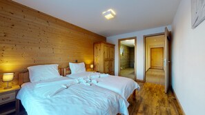 3 chambres, Wi-Fi gratuit, draps fournis