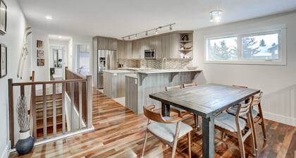 Belle Canmore Home avec vue et marche Ă DT