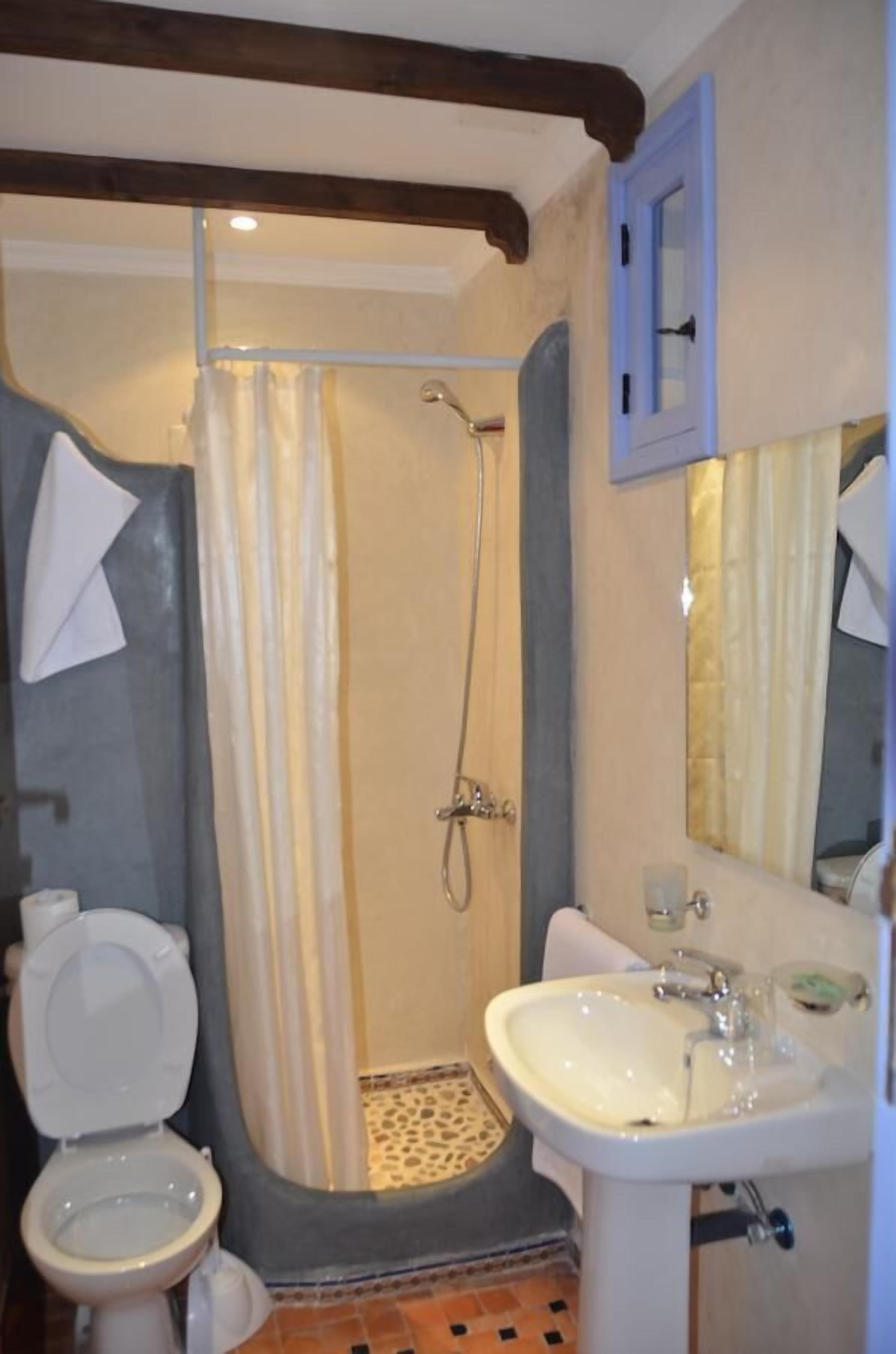 suite, multiple beds | bathroom | shower, free toiletries, hair dryer, towels