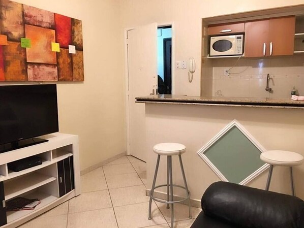 Apartamento, 1 cama de casal | Parte interna