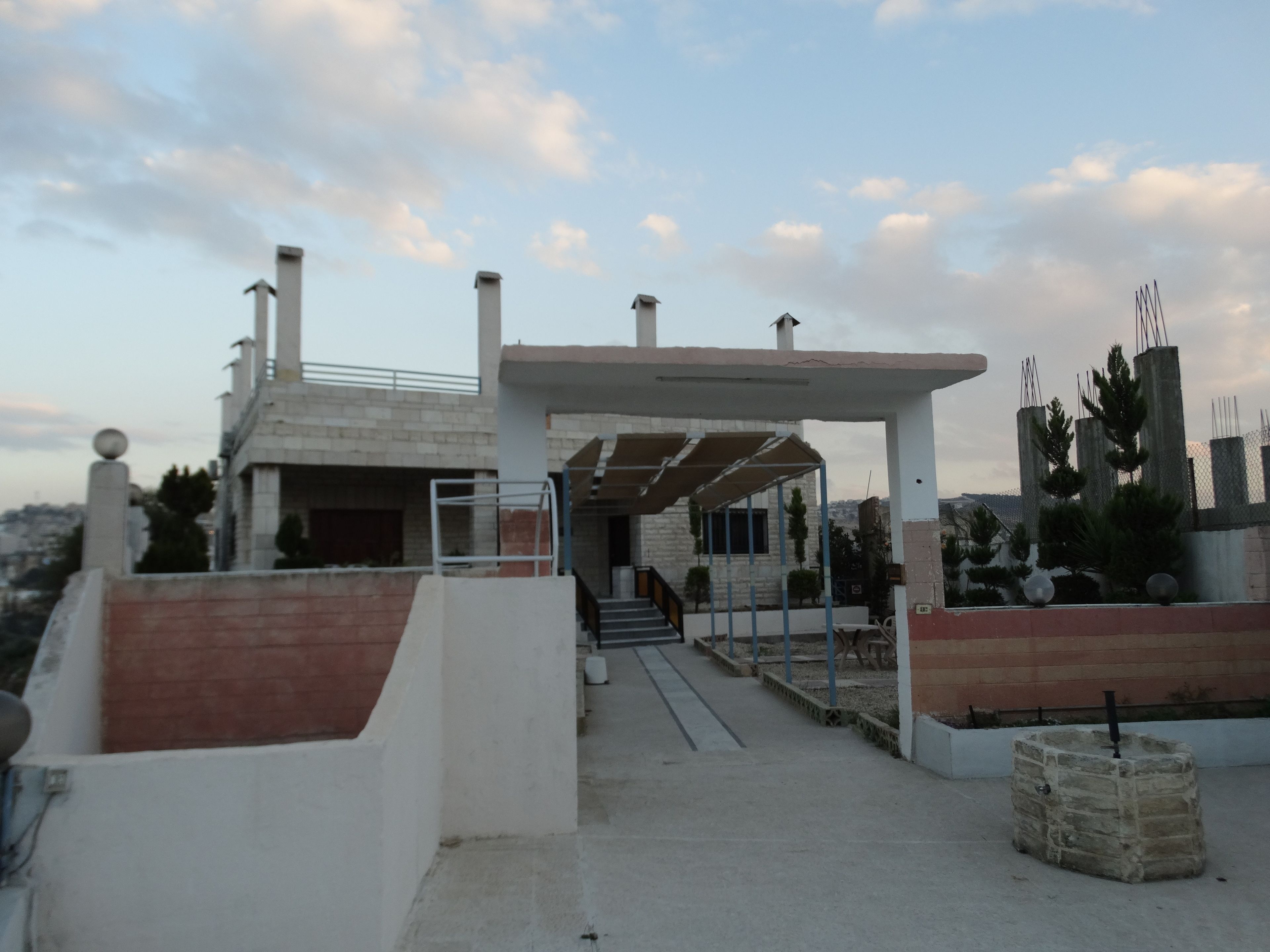 Façade de l’hébergement