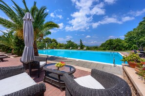 Alberca al aire libre 