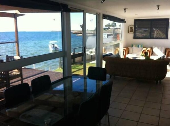 TV, DVD player, books