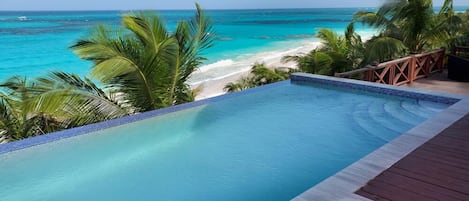 Una piscina riscaldata