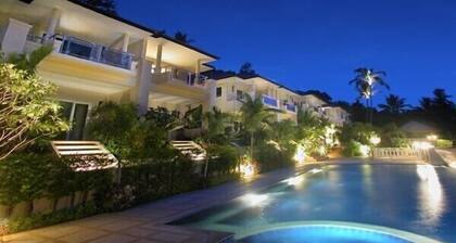 Luxurious semi - detached 2 bedroom Villa with 2 superb pools and sea views