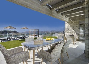 Luxury-Villa, 2 Schlafzimmer | Außenbereich
